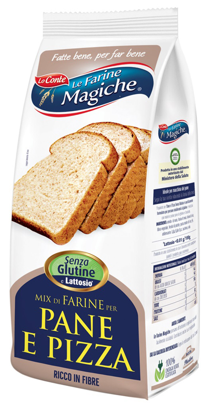 IPAFOOD MIX PER PANE E PIZZA SENZA GLUTINE 500 G - Magnumfarma.it