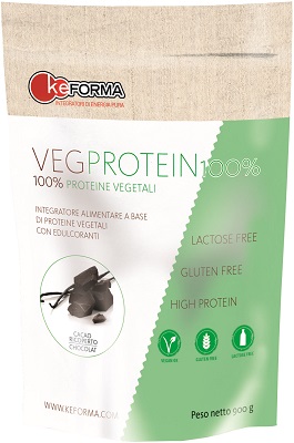 VEG PROTEIN 100% BLACK CHOCOLATE BUSTA 900 G - Magnumfarma.it