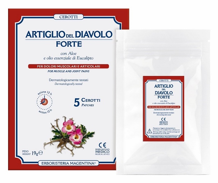 ARTIGLIO DEL DIAVOLO FORTE CEROTTO 5 PEZZI - Magnumfarma.it
