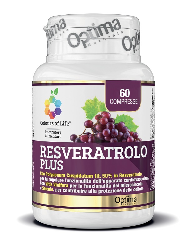 COLOURS OF LIFE RESVERATROLO PLUS 60 COMPRESSE 1000 MG - Magnumfarma.it