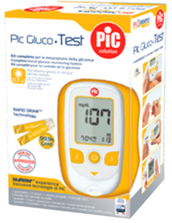 PIC GLUCOTEST KIT GLUCOMETRO - Magnumfarma.it