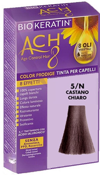 BIOKERATIN ACH8 COLOR PRODIGE 5/N CASTANO CHIARO - Magnumfarma.it