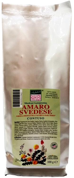 RAIHUEN ERBE SVEDESI CONTUSO PREPARATO PER AMARO SVEDESE 100 G - Magnumfarma.it