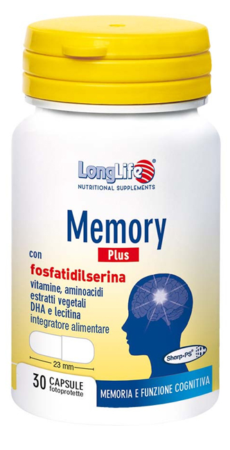 LONGLIFE MEMORY PLUS 30 CAPSULE FOTOPROTETTE - Magnumfarma.it