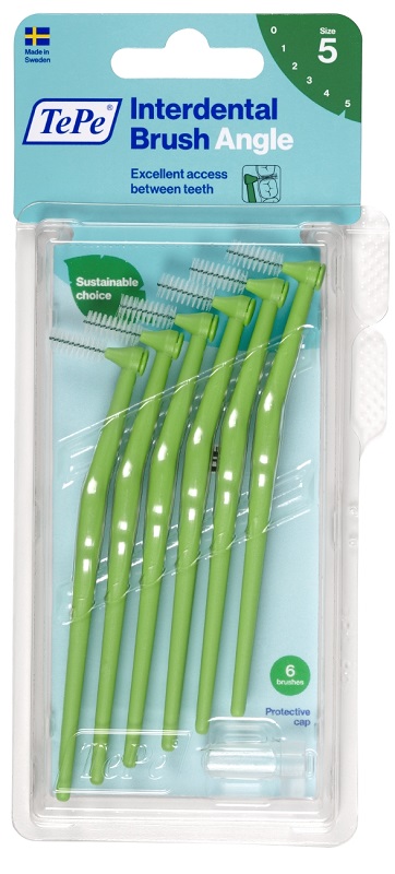 TEPE ANGLE SCOVOLINO VERDE 0,8MM 6 PEZZI - Magnumfarma.it