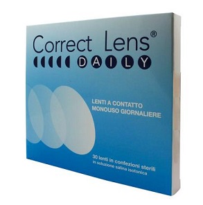 CORRECT LENS DAILY LENTI CONTATTO MONOUSO GIORNALIERE 6,50 30 PEZZI - Magnumfarma.it