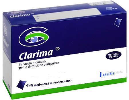 SALVIETTA PERIOCULARE CLARIMA 14 PEZZI - Magnumfarma.it
