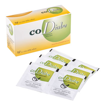 CODIABE AROMA ARANCIA 20 BUSTINE DA 3,5G - Magnumfarma.it
