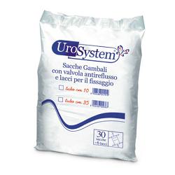 SACCA DI DRENAGGIO DA GAMBA PER INCONTINENZA UROSYSTEM TUBO 35 CM 30 PEZZI - Magnumfarma.it