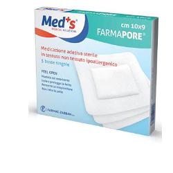 MEDICAZIONE ADESIVA MEDS 10X12 CM 5 PEZZI - Magnumfarma.it