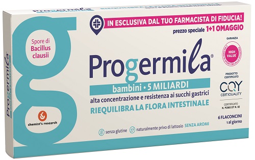 PROGERMILA BAMBINI 5 MILIARDI 6 FLACONCINI 10 ML - Magnumfarma.it