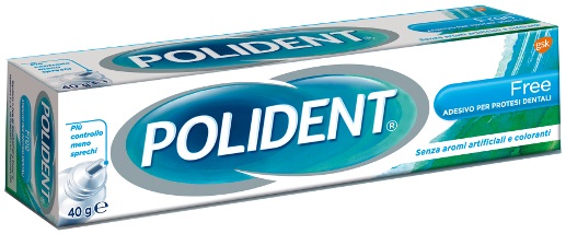 POLIDENT FREE ADESIVO PER PROTESI DENTARIA 40 G - Magnumfarma.it