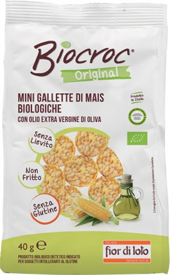 BIOCROC MINI GALLETTE MAIS BIO 40 G - Magnumfarma.it