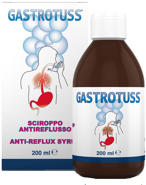 SCIROPPO ANTIREFLUSSO GASTROTUSS 200 ML - Magnumfarma.it
