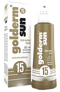 GOLDERM SUN SPF 15 SPRAY 200 ML - Magnumfarma.it