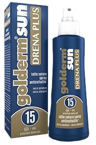 GOLDERM SUN DRENA PLUS SPF 15 SPRAY 200 ML - Magnumfarma.it