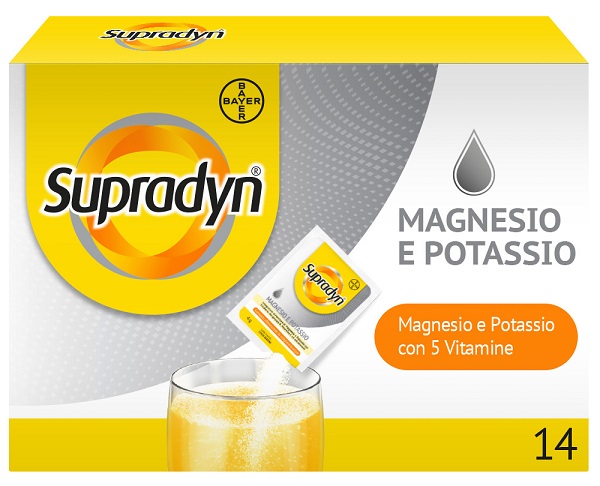 SUPRADYN MAGNESIO POTASSIO SENZA ZUCCHERO 14 BUSTINE 4 G - Magnumfarma.it