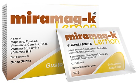 MIRAMAG-K LEMON 20 BUSTINE IN ASTUCCIO 92 G - Magnumfarma.it
