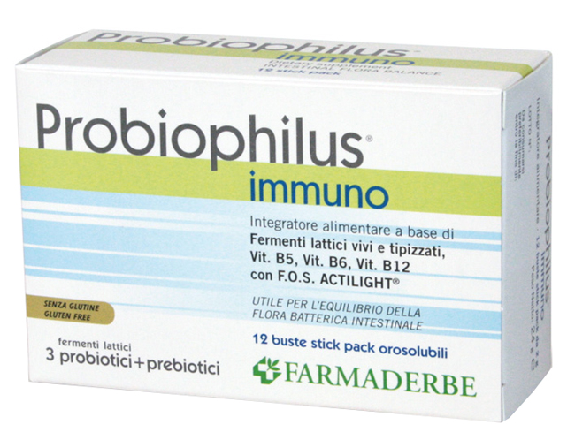 PROBIOPHILUS IMMUNO 12 BUSTE - Magnumfarma.it