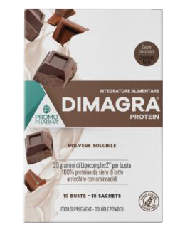 DIMAGRA PROTEIN CIOCCOLATO 10 BUSTE - Magnumfarma.it
