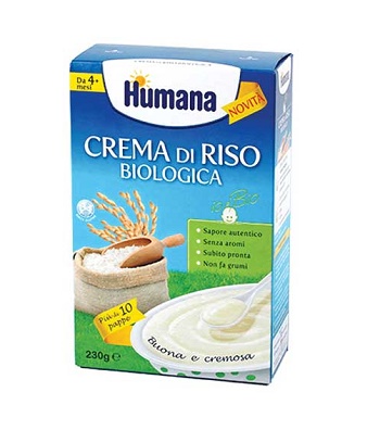 HUMANA CREMA DI RISO BIOLOGICO 230 G - Magnumfarma.it