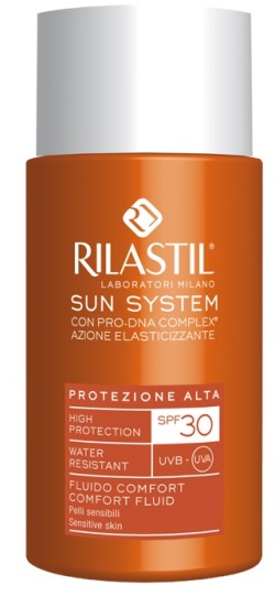 RILASTIL SUN SYSTEM PHOTO PROTECTION THERAPY SPF30 COMFORT FLUIDO 50 ML - Magnumfarma.it
