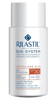 RILASTIL SUN SYSTEM PHOTO PROTECTION THERAPY SPF30 FLUIDO MINERAL 50 ML - Magnumfarma.it