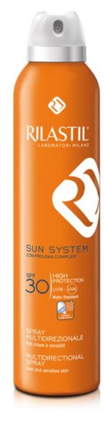 RILASTIL SUN SYSTEM PHOTO PROTECTION THERAPY SPF30 MULTIDIREZIONALE 200 ML - Magnumfarma.it
