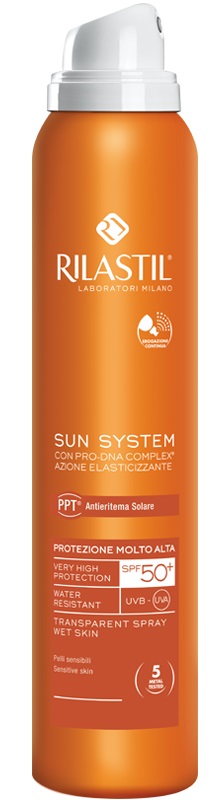 RILASTIL SUN SYSTEM PHOTO PROTECTION THERAPY SPF50+ TRANSPARENT SPRAY 200 ML - Magnumfarma.it
