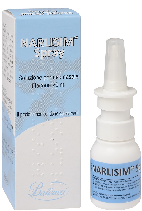 NARLISIM SPRAY SOLUZIONE NASALE 20 ML - Magnumfarma.it