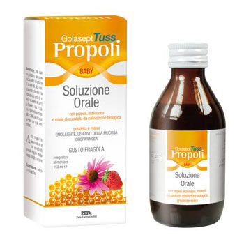 GOLASEPT TUSS PROPOLI BABY SOLUZIONE ORALE 150 ML - Magnumfarma.it