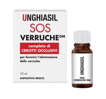 DISPOSITIVO MEDICO PER VERRUCHE IN FLACONE CON PENNELLINO 10 ML + 9 CEROTTI COPRIVERRUCA - Magnumfarma.it