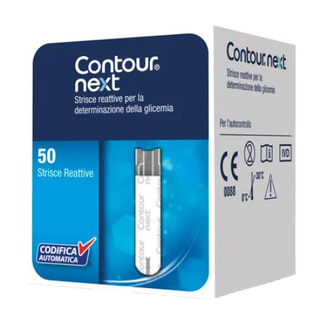 CONTOUR GLICEMIA STRISCE REATTIVE 50 PEZZI - Magnumfarma.it