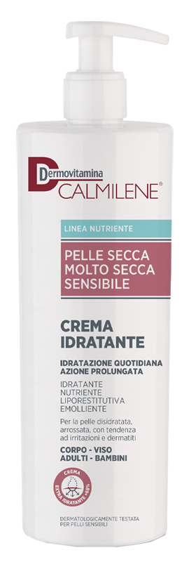 DERMOVITAMINA CALMILENE CREMA IDRATANTE PER PELLE SECCA, MOLTO SECCA O SENSIBILE 500 ML - Magnumfarma.it