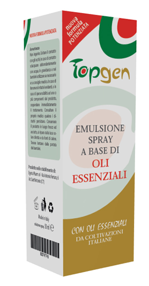 TOPGEN EMULSIONE SPRAY A BASE DI OLI ESSENZIALI 50 ML - Magnumfarma.it