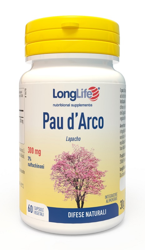 LONGLIFE PAU D'ARCO 60 CAPSULE VEGETALI - Magnumfarma.it