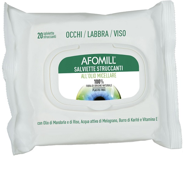 AFOMILL SALVIETTINE STRUCCANTI OLIO MICELLARE - Magnumfarma.it