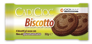 CADICIOC BISCOTTO CACAO 4 PEZZI 8 G - Magnumfarma.it
