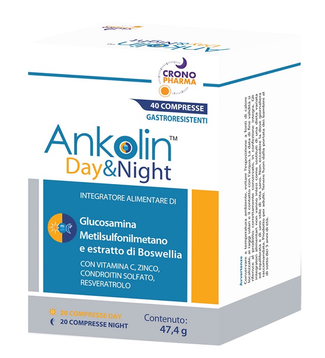 ANKOLIN DAY&NIGHT 20 COMPRESSE GASTRORESISTENTI DAY + 20 COMPRESSE GASTRORESISTENTI NIGHT - Magnumfarma.it