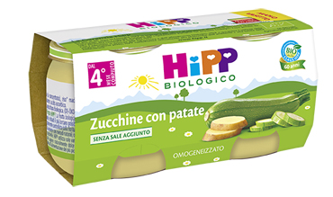 HIPP BIO HIPP BIO OMOGENEIZZATO ZUCCHINE CON PATATE 2X80 G - Magnumfarma.it