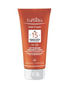 EUPHIDRA KALEIDO UV SYSTEM LATTE SOLARE CORPO 15 - Magnumfarma.it