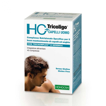 HC+ TRICOLIGO UOMO 40 COMPRESSE - Magnumfarma.it