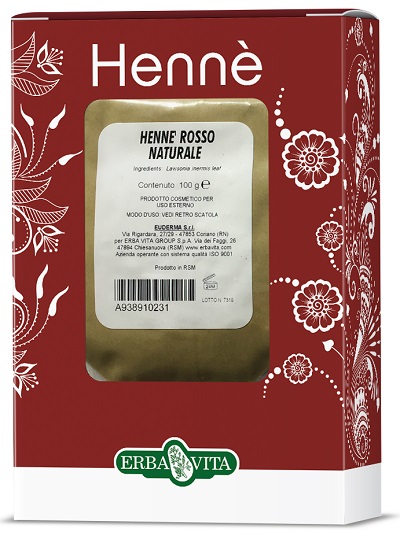HENNE COLORANTE CAPELLI ROSSO NATURALE 100 G - Magnumfarma.it