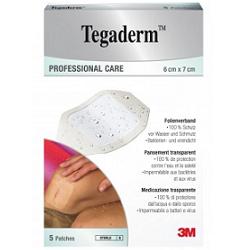 TEGADERM MEDICAZIONE IMPERMEABILE TRASPARENTE 5 PEZZI 6X7 CM - Magnumfarma.it