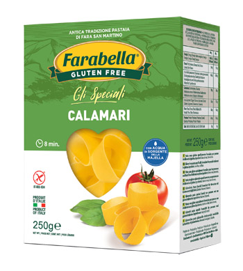 FARABELLA CALAMARI SENZA GLUTINE 250 G - Magnumfarma.it