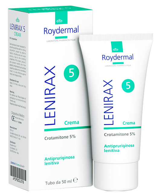 LENIRAX 5 CREMA DERMATOLOGICA CROTAMITONE 5% 50 ML - Magnumfarma.it