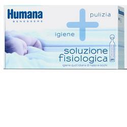 HUMANA SOLUZIONE FISIOLOGICA MONODOSE, 20 FLACONCINI DA 5ML - Magnumfarma.it