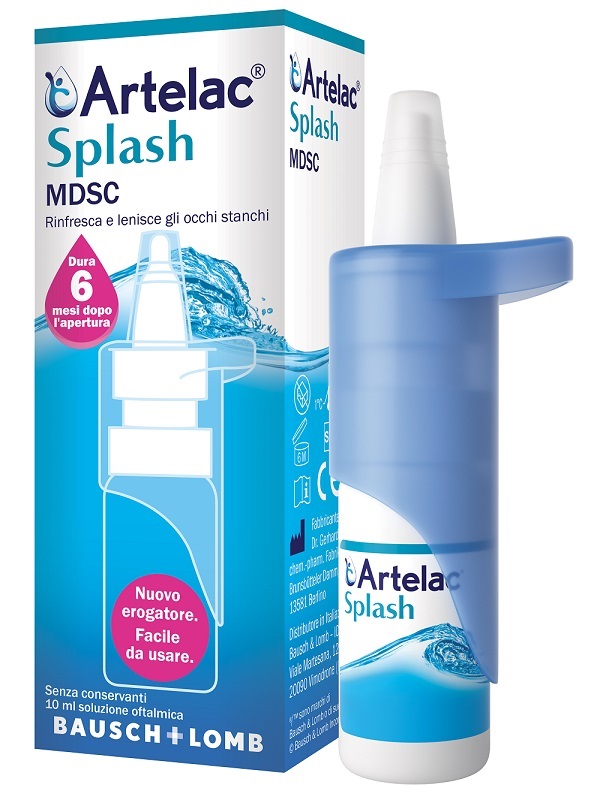 ARTELAC SPLASH GOCCE OCULARI 10 FLACONCINI MONODOSE 0,5 ML - Magnumfarma.it