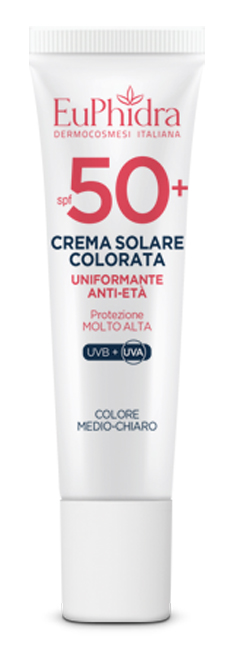 EUPHIDRA KALEIDO CREMA COLORATA MEDIO-CHIARO VISO SPF50+ 30 ML - Magnumfarma.it