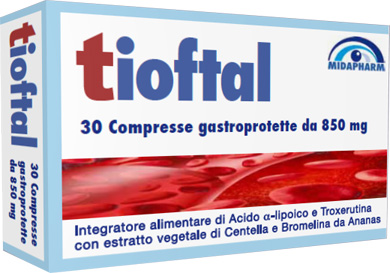 TIOFTAL 30 COMPRESSE GASTROPROTETTE - Magnumfarma.it